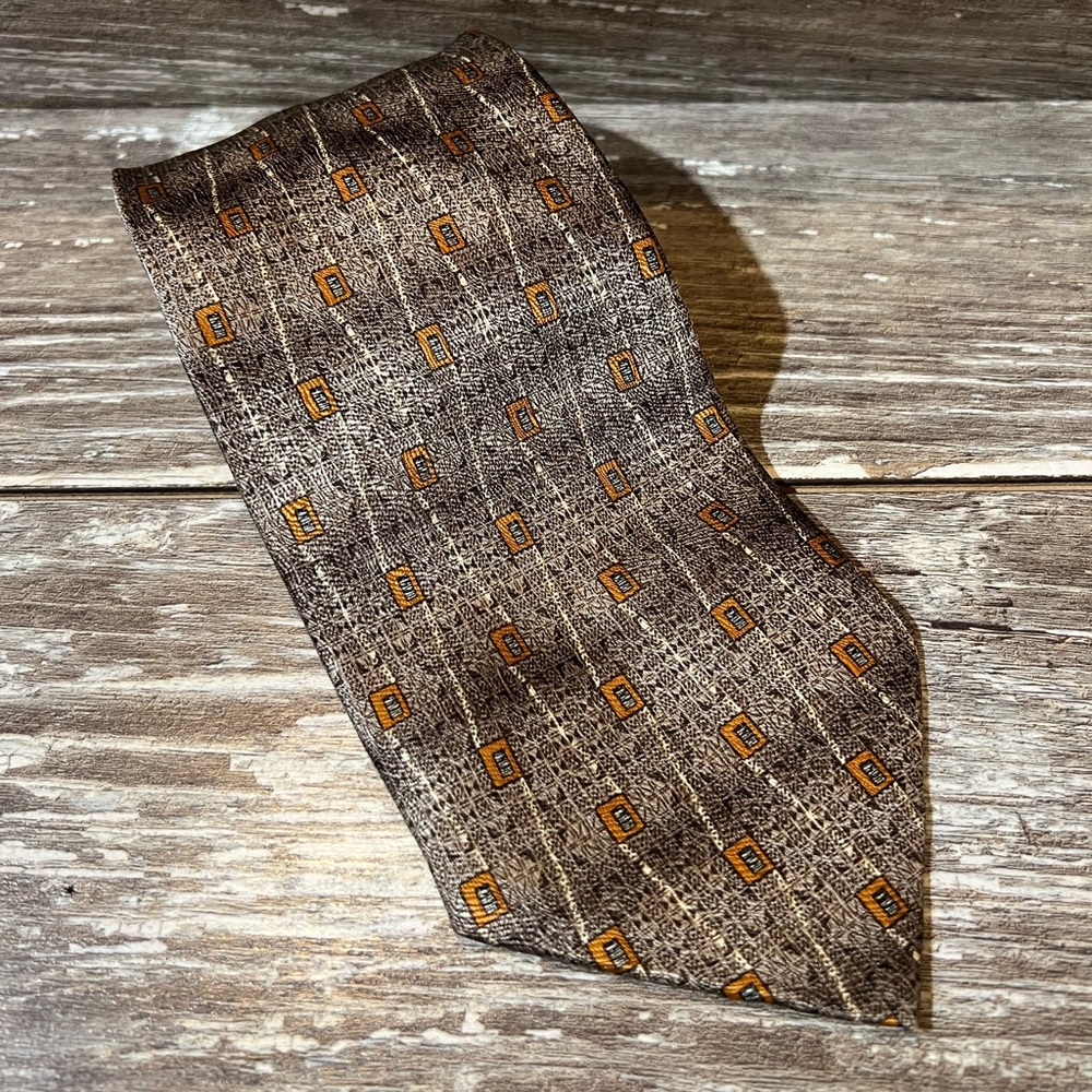 Enrico‎ Capucci vintage silk men’s necktie formal wear tie Rome New York new